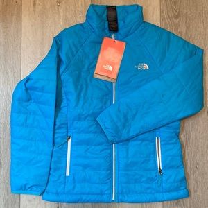 THE NORTH FACE THERMOBALL FULL ZIP JACKET GIRLS', Turquoise Blue